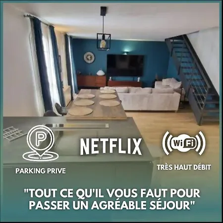 Duplex Luxueux / Privee / Parking Prive Apartmán *